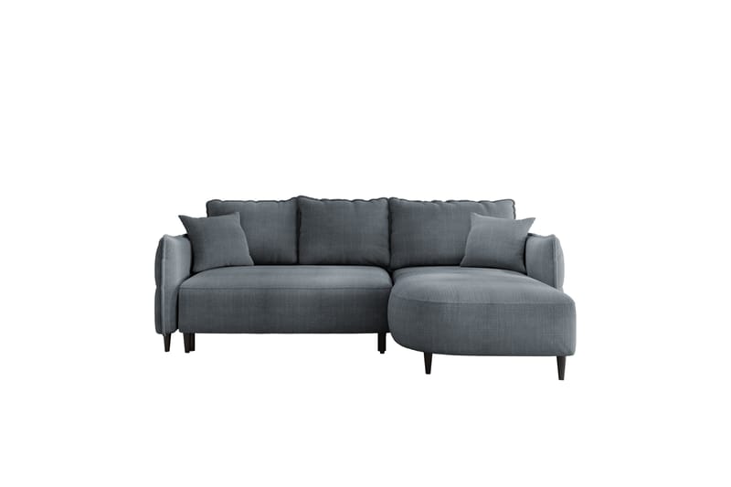 Sycylia Sofa med Divan 3-seter - Grå - Møbler - Sofaer - Sofaer med sjeselong - 3 seters sofa med divan