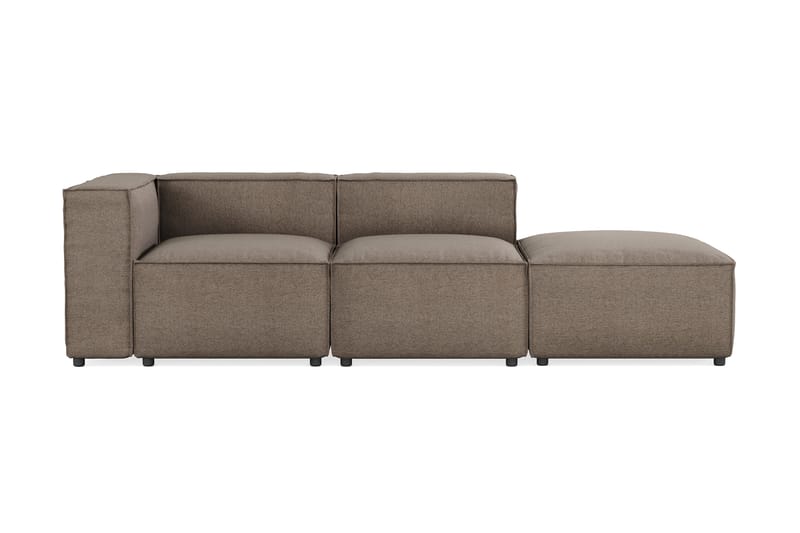 Sofa Narender 3-seters - Grå - Møbler - Sofaer - 3 seter sofa