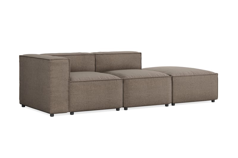 Sofa Narender 3-seters - Grå - Møbler - Sofaer - 3 seter sofa