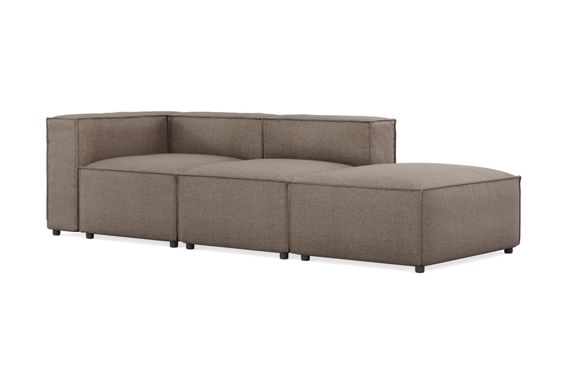 Sofa Narender 3-seters - Grå - Møbler - Sofaer - 3 seter sofa