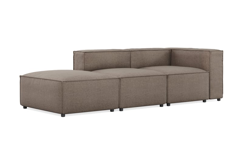 Sofa Narender 3-seters - Grå - Møbler - Sofaer - 3 seter sofa