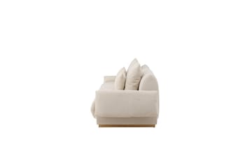 Sofa VIND 3-seters Mollösund 237x95x82 cm Beige - Møbler - Sofaer - 3 seter sofa