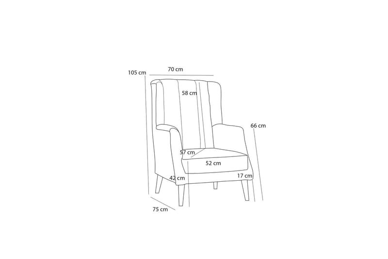 Sofagruppe Khambalia - Beige - Møbler - Sofaer - Sofagrupper