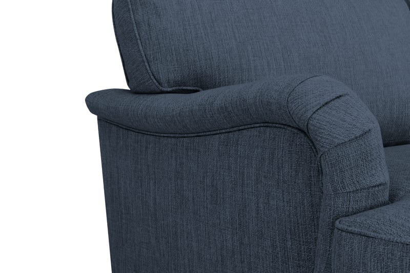 Sofagruppe Oxford Classic 3-seter+Lenestol - Mørkblå - Møbler - Sofaer - Sofagrupper - Chesterfield sofagruppe