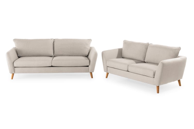 Sofagruppe Colt 3-seter+2-seter - Beige - Møbler - Sofaer - Sofagrupper - Howard sofagruppe