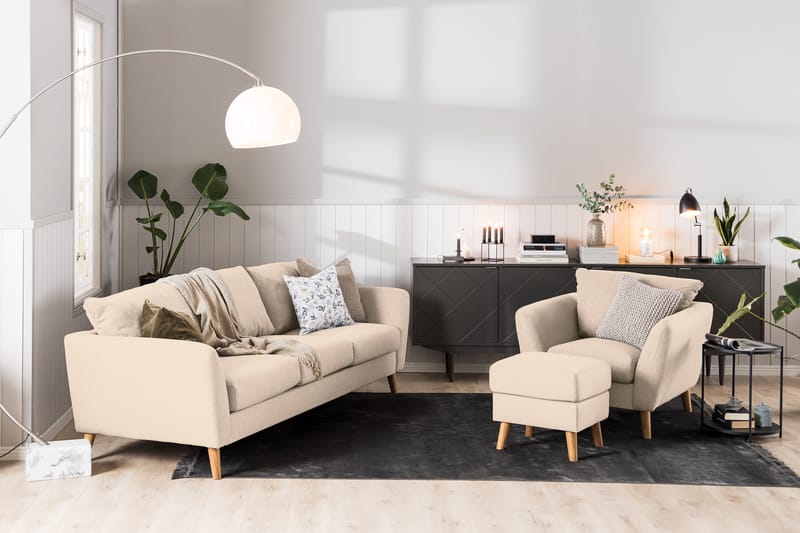 Sofagruppe Colt 3-seter+2-seter - Beige - Møbler - Sofaer - Sofagrupper - Howard sofagruppe