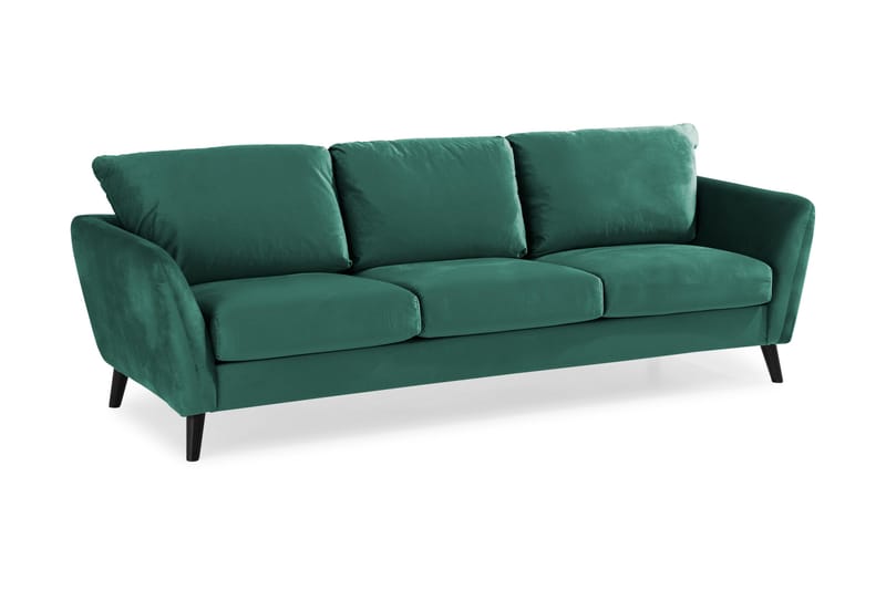 Sofagruppe Colt 3-seter+2-seter Fløyel - Grønn - Møbler - Sofaer - Sofagrupper - Howard sofagruppe