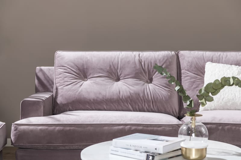 Sofagruppe Covington 2-Sete+3-Sete+Lenestol+Fotskammel Fløye - Møbler - Sofaer - Sofagrupper - Howard sofagruppe