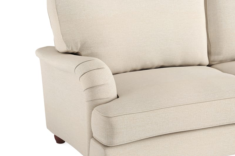 Sofagruppe Howard Oxford 4-seter+Lenestol+Fotskammel - Beige - Møbler - Sofaer - Sofagrupper - Howard sofagruppe