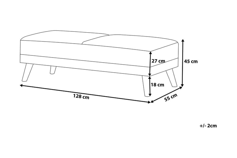 Sofagruppe 2-seter + 3-seter Florli - Svart - Møbler - Sofaer - Sofagrupper