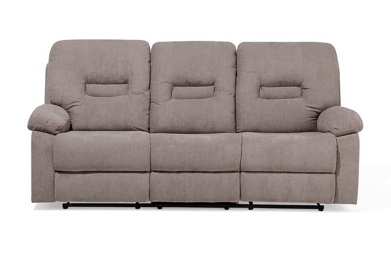 Sofagruppe 2-seter + 3-seter + lenestol Bergen - Beige | Grå - Møbler - Sofaer - Sofagrupper - Sofagruppe 3 2 1