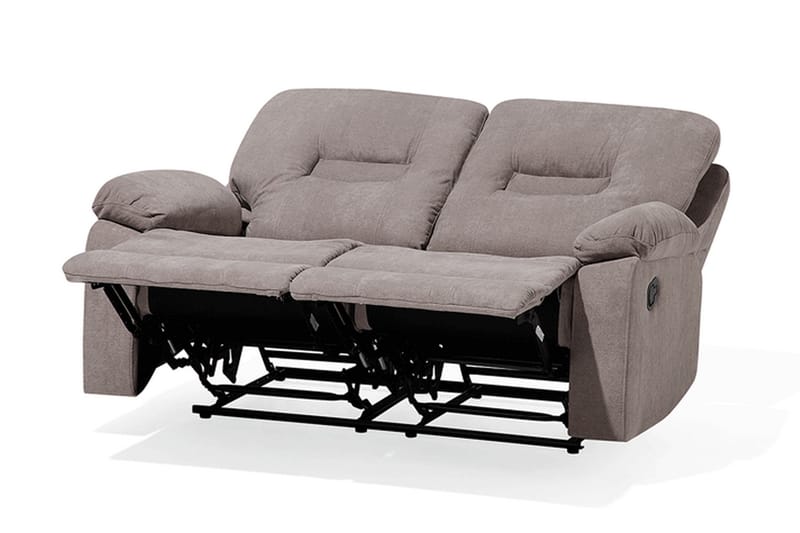 Sofagruppe 2-seter + 3-seter + lenestol Bergen - Beige | Grå - Møbler - Sofaer - Sofagrupper - Sofagruppe 3 2 1