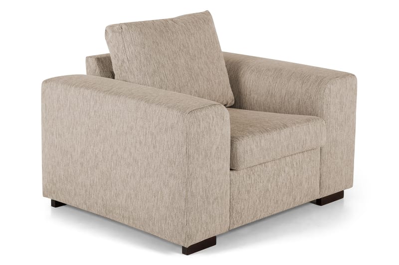 Sofagruppe Alter 2-seter+Lenestol+Fotskammel - Beige - Møbler - Sofaer - Sofagrupper - Howard sofagruppe