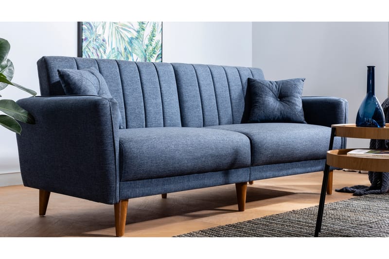 Sofagruppe Banize - Mørkeblå - Møbler - Sofaer - Sofagrupper