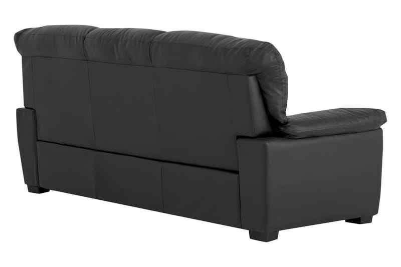 Sofagruppe Carrere 3-seter+2-seter Kunstlær - Svart - Møbler - Sofaer - Sofagrupper