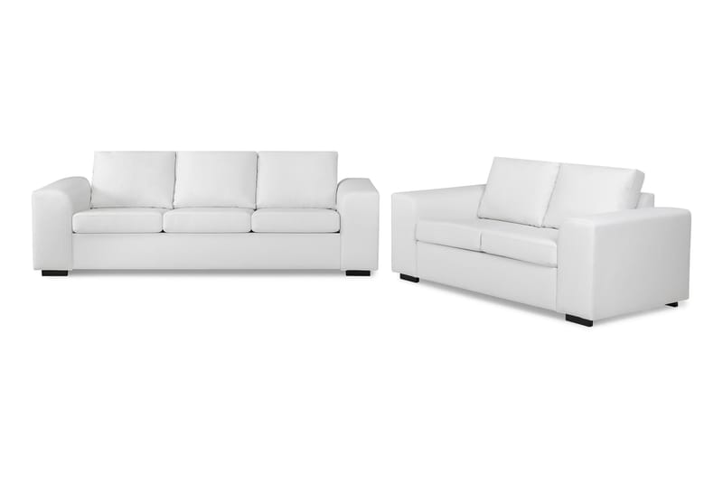 Sofagruppe Change 3+2 Hvit - Økolær - Møbler - Sofaer - Sofagrupper