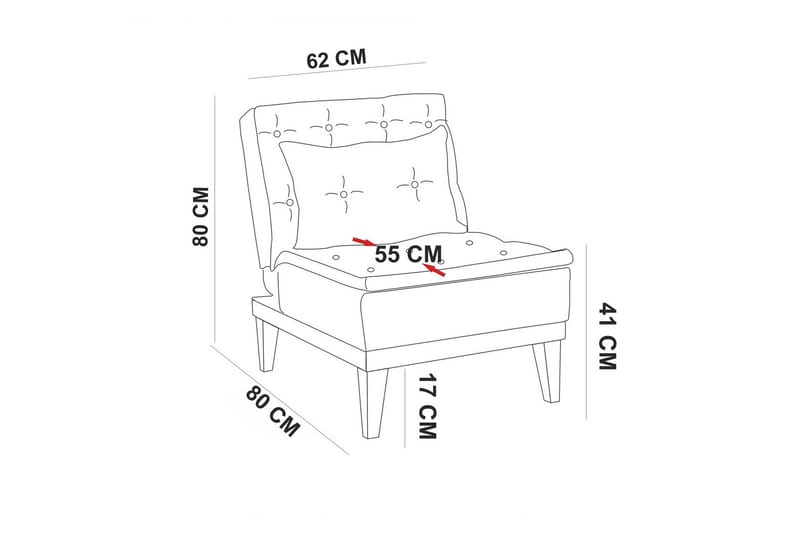 Sofagruppe Regezo - Antrasitt - Møbler - Sofaer - Sofagrupper