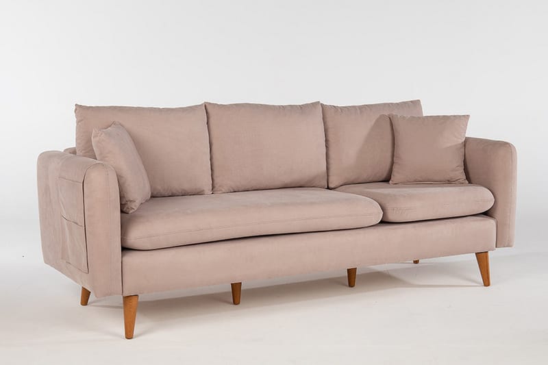 Sofagruppe Sagkas - Beige - Møbler - Sofaer - Sofagrupper