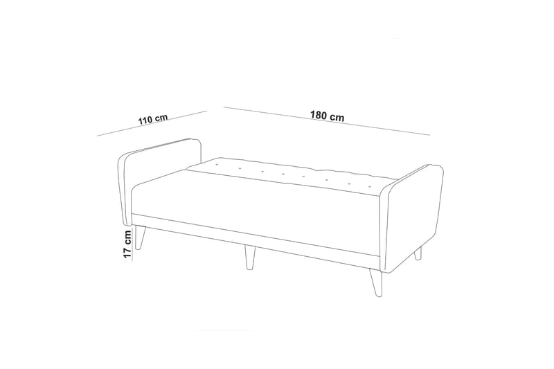 Sofagruppe Sanhaja - Grønn - Møbler - Sofaer - Sofagrupper