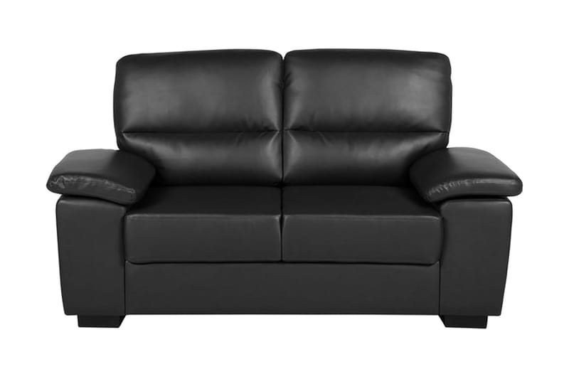 Sofagruppe Vogar 2-seter + 3-seter - Svart - Møbler - Sofaer - Sofagrupper