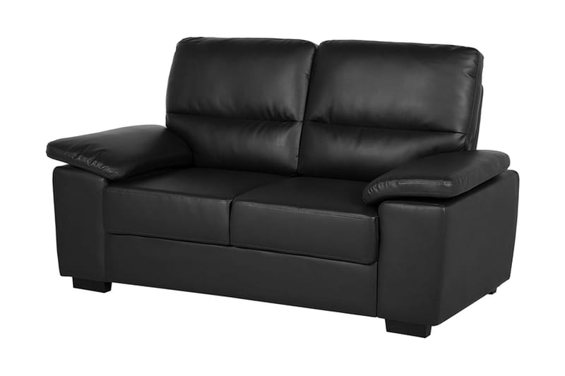 Sofagruppe Vogar 2-seter + 3-seter - Svart - Møbler - Sofaer - Sofagrupper