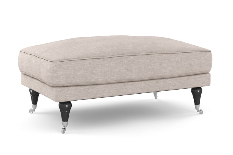 Sofagruppe Webber 2+1 - Beige|Krom - Møbler - Sofaer - Sofagrupper - Howard sofagruppe