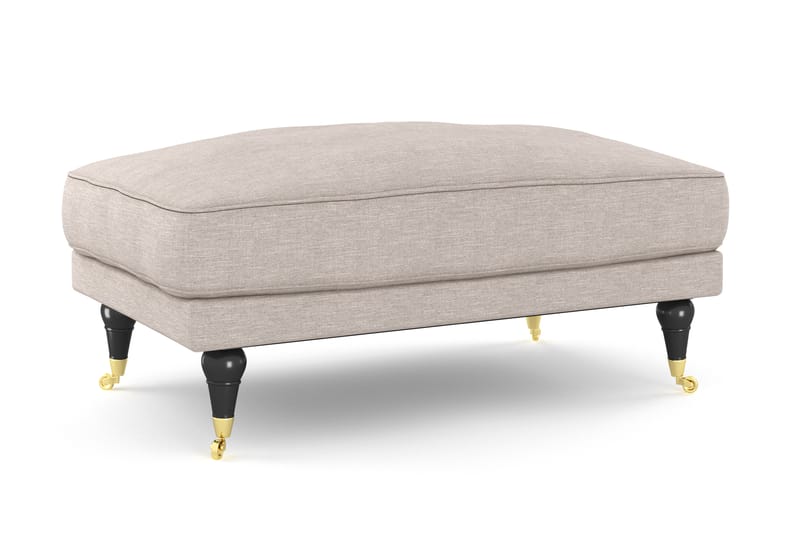 Sofagruppe Webber 2+1 - Beige|Messing - Møbler - Sofaer - Sofagrupper - Howard sofagruppe