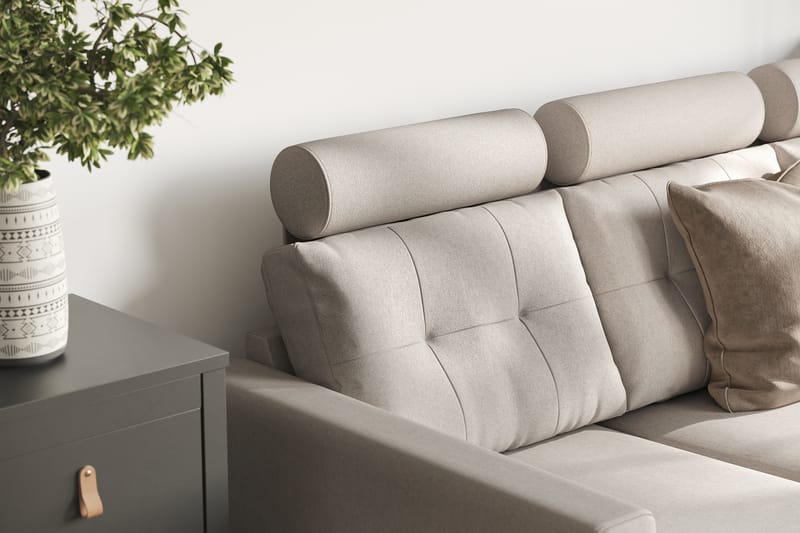 Nakkestøtte Frillestad - Beige - Møbler - Sofaer - Sofatilbehør - Nakkestøtte sofa