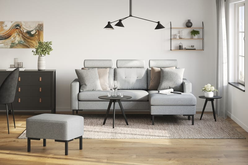 Nakkestøtte Frillestad - Grå - Møbler - Sofaer - Sofatilbehør - Nakkestøtte sofa