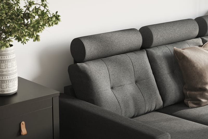 Nakkestøtte Frillestad - Mørkegrå - Møbler - Sofaer - Sofatilbehør - Nakkestøtte sofa