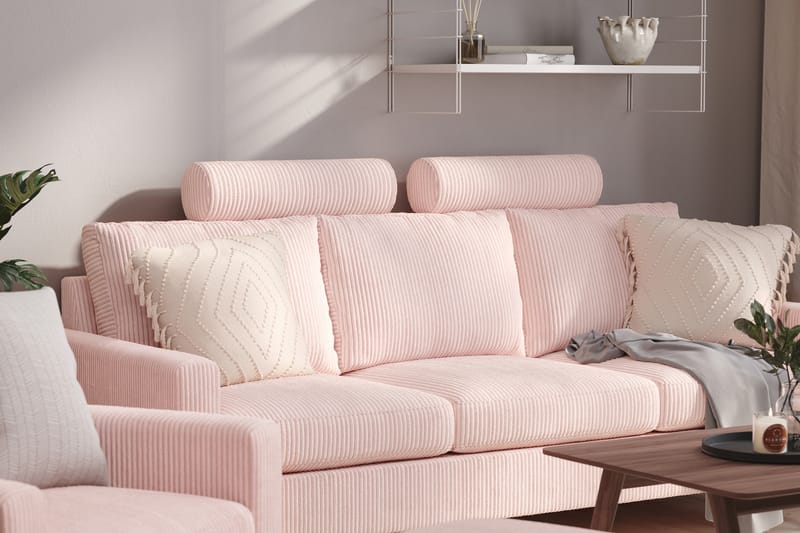 Nakkestøtte Malley - Rosa - Møbler - Sofaer - Sofatilbehør - Nakkestøtte sofa