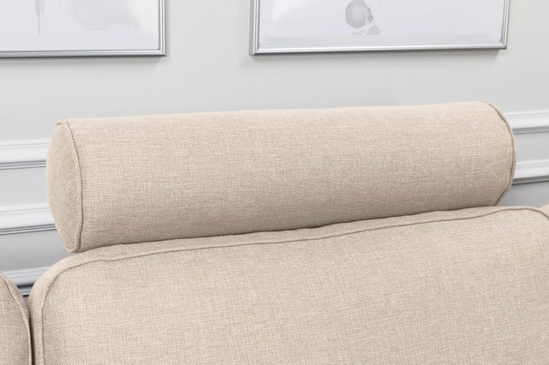 Nakkestøtte Oxford Lyx Beige - Grå|Beige - Møbler - Sofaer - Sofatilbehør - Nakkestøtte sofa