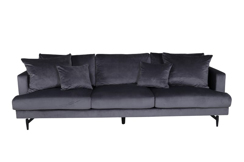 Sofia 3-seter Sofa - Mørk grå - Møbler - Sofaer - 3 seter sofa