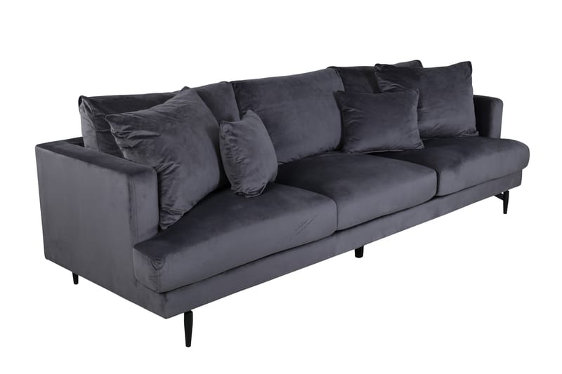 Sofia 3-seter Sofa - Mørk grå - Møbler - Sofaer - 3 seter sofa