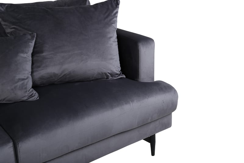 Sofia 3-seter Sofa - Mørk grå - Møbler - Sofaer - 3 seter sofa