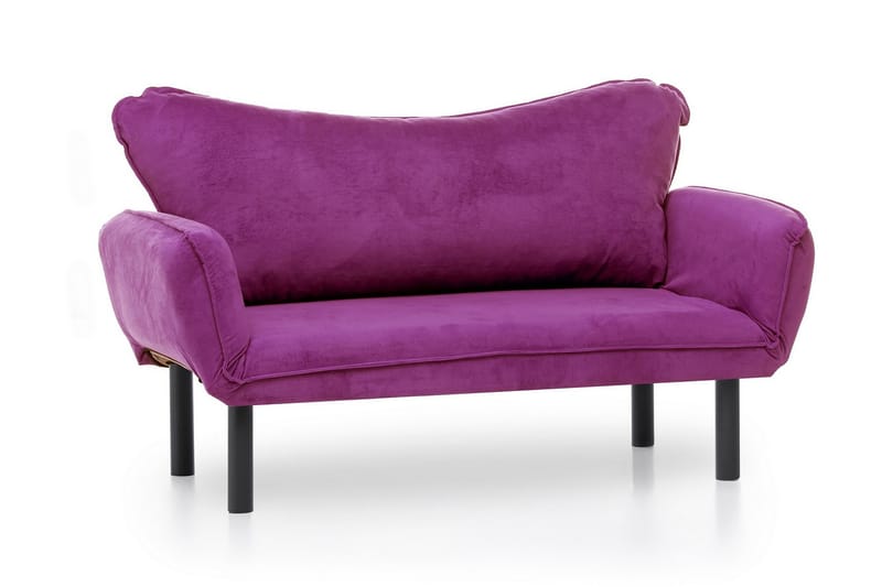 2-seter Sovesofa Aitze - Lilla - Møbler - Sofaer - Sovesofaer - 2 seters sovesofa