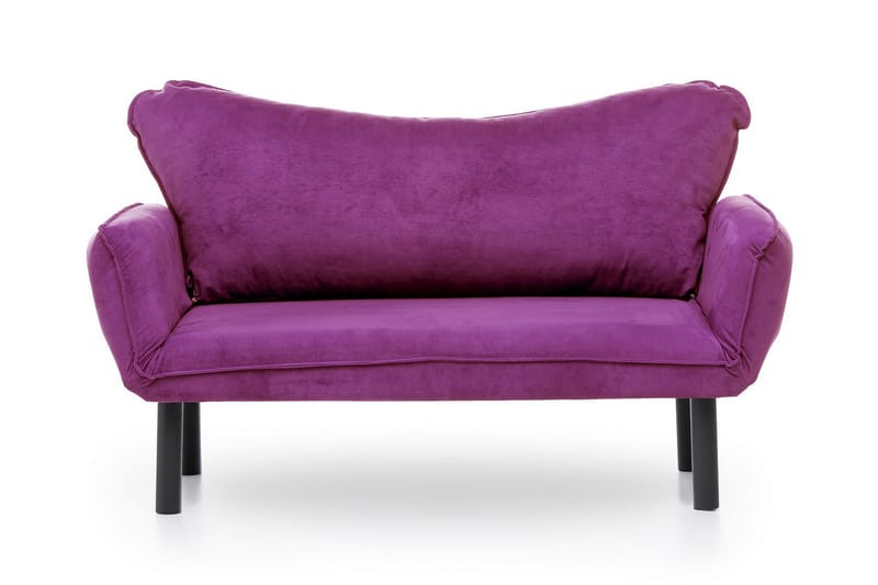 2-seter Sovesofa Aitze - Lilla - Møbler - Sofaer - Sovesofaer - 2 seters sovesofa