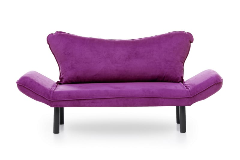 2-seter Sovesofa Aitze - Lilla - Møbler - Sofaer - Sovesofaer - 2 seters sovesofa