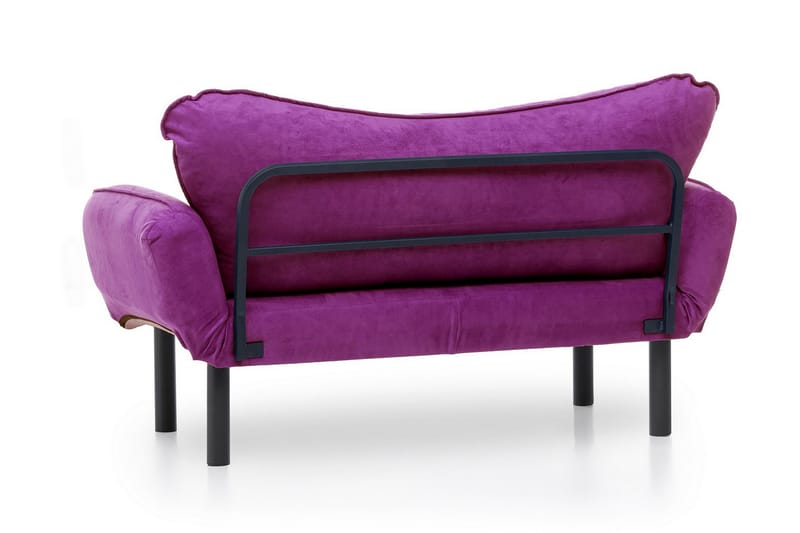 2-seter Sovesofa Aitze - Lilla - Møbler - Sofaer - Sovesofaer - 2 seters sovesofa