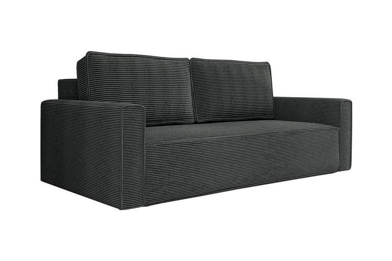 2-seters Sovesofa Bandon - Mørkegrå - Møbler - Sofaer - Sovesofaer - 2 seters sovesofa