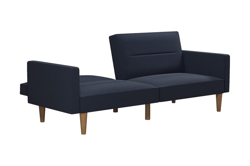 2-seters Sovesofa CHannel Tufted Marineblå - Dorel Home - Møbler - Sofaer - Sovesofaer - 2 seters sovesofa