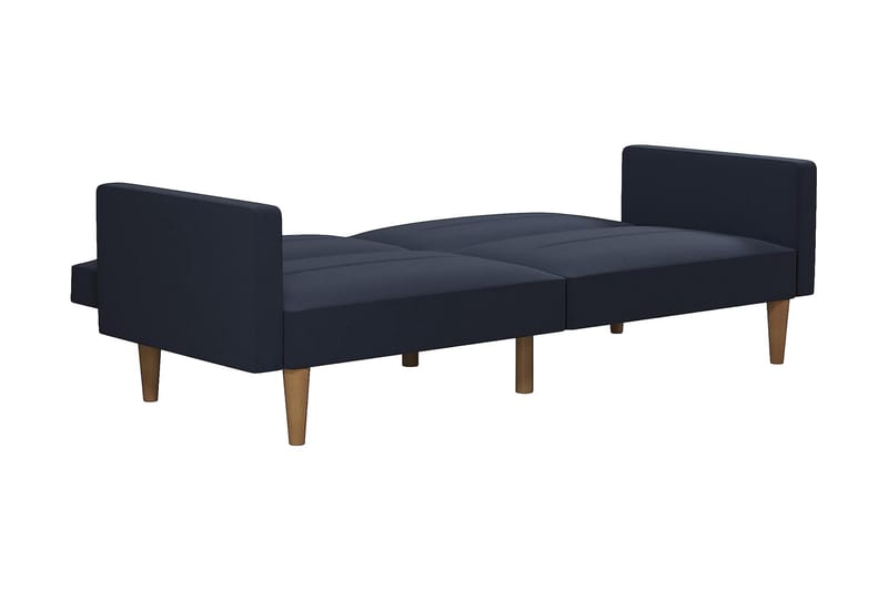 2-seters Sovesofa CHannel Tufted Marineblå - Dorel Home - Møbler - Sofaer - Sovesofaer - 2 seters sovesofa