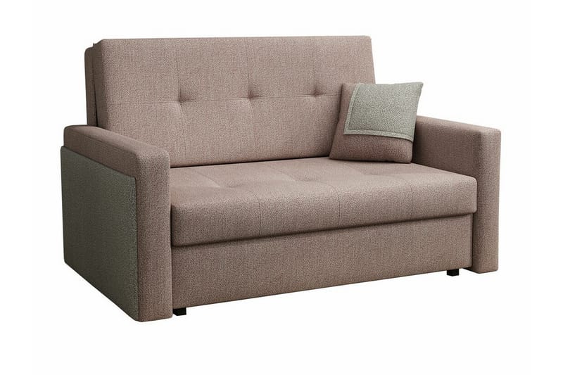 2-seters Sovesofa Denegal - Brun - Møbler - Sofaer - Sovesofaer - 2 seters sovesofa