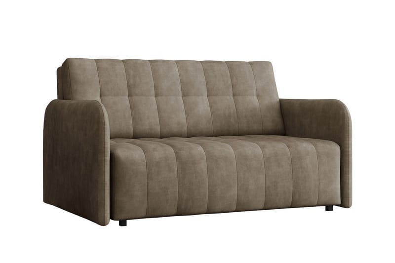 2-seters Sovesofa Denegal - Brun - Møbler - Sofaer - Sovesofaer - 2 seters sovesofa