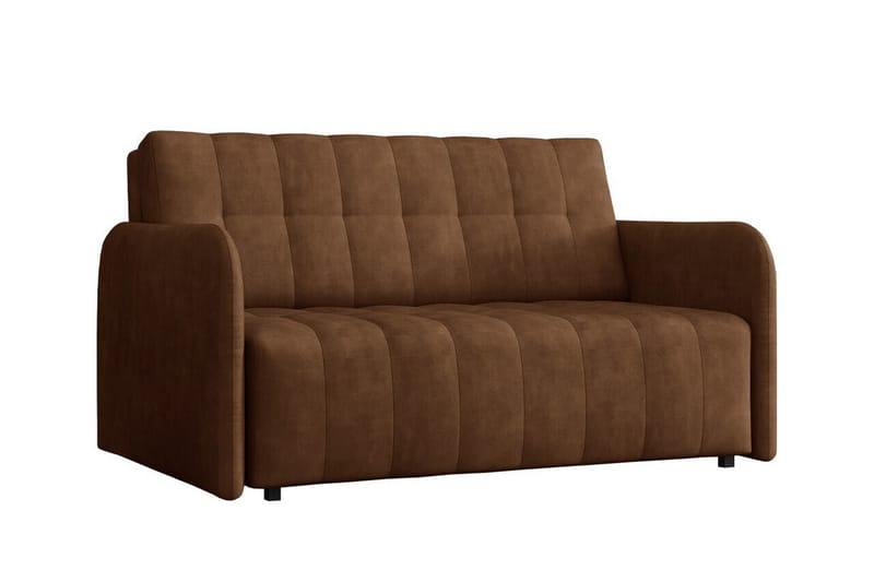 2-seters Sovesofa Denegal - Brun - Møbler - Sofaer - Sovesofaer - 2 seters sovesofa