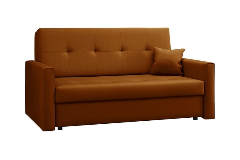 2-seters Sovesofa Denegal - Brun - Møbler - Sofaer - Sovesofaer - 2 seters sovesofa