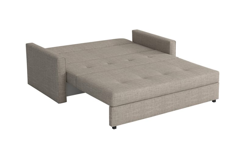 2-seters Sovesofa Denegal - Brun - Møbler - Sofaer - Sovesofaer - 2 seters sovesofa