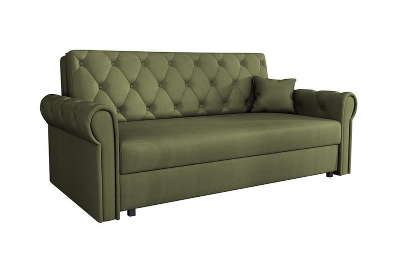 2-seters Sovesofa Denegal - Grøn - Møbler - Sofaer - Sovesofaer - 2 seters sovesofa