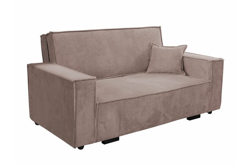 2-seters Sovesofa Denegal - Lyse brun - Møbler - Sofaer - Sovesofaer - 2 seters sovesofa