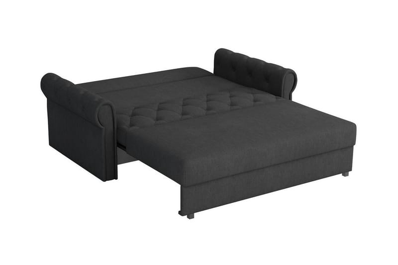 2-seters Sovesofa Denegal - Mørkegrå - Møbler - Sofaer - Sovesofaer - 2 seters sovesofa